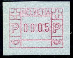 CH ATM 5III b ** postfrisch