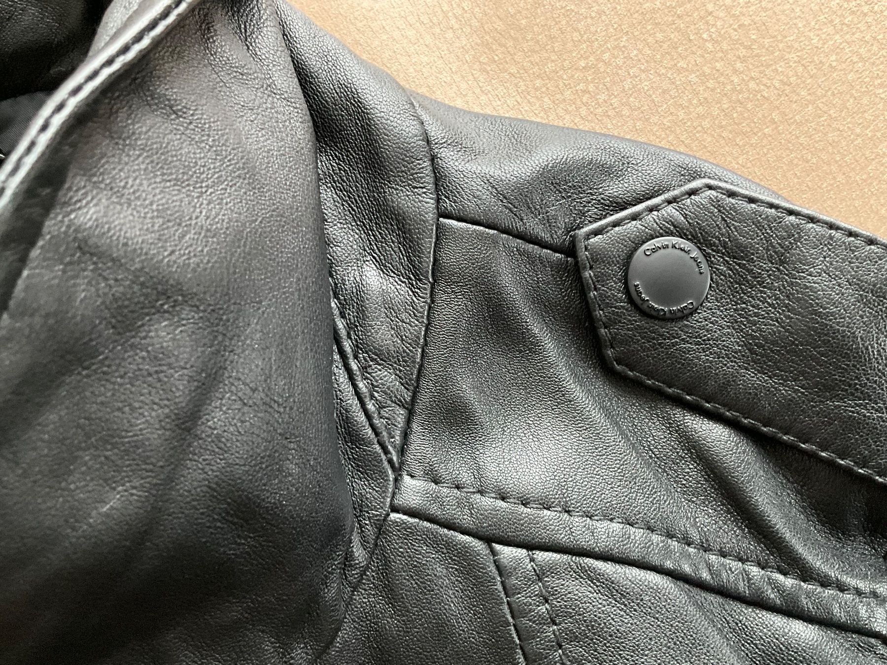 Giacche: Calvin Klein Leder Jacke Gr.36/S – Usato da Schindellegi venduto da lusi1971 5