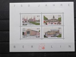 Berlin 1987 750Jahre Berlin Block **