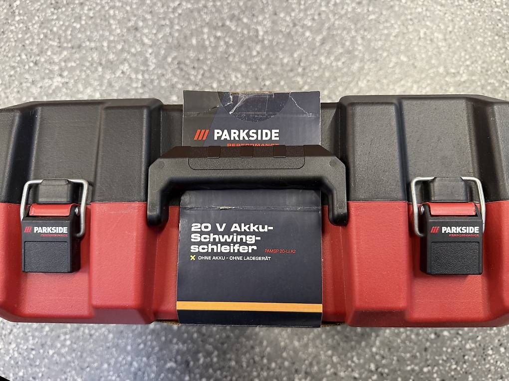 Parkside Smerigliatrici & Lucidatrici: NEU - Parkside Performance Schleifer PAMSP 20 A1 – Nuovo e nell'imballaggio originale da Horgen venduto da thechiya 1