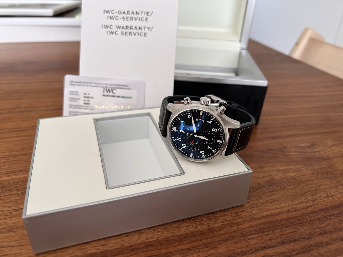 IWC Orologi: IWC Fliegeruhr Chronograph Ref. IW377701 – Usato da Muttenz venduto da nava_severin1981 8