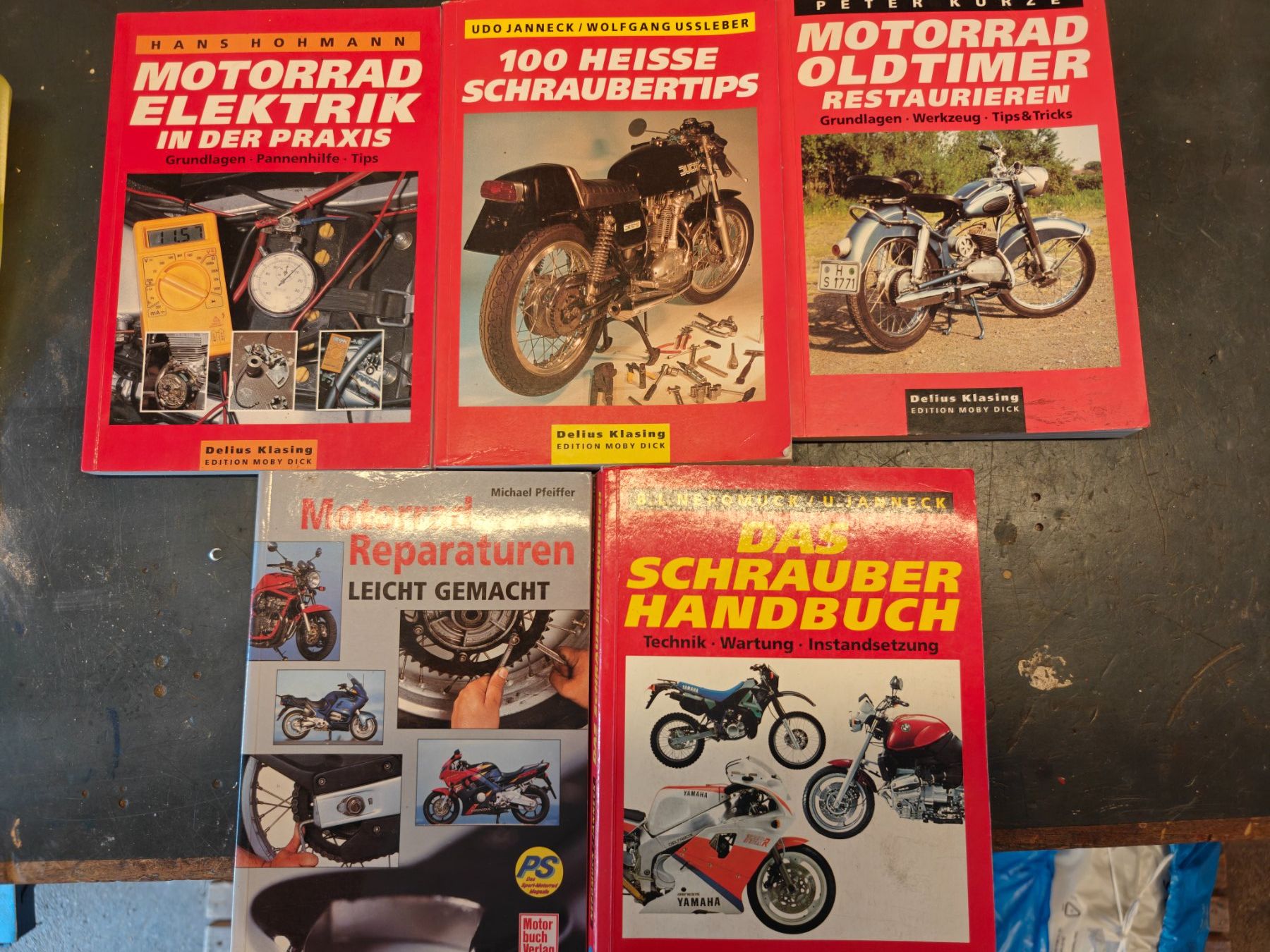 Bücher: Motorrad Rep. Handbücher, Oldtimer, Youngtimer – Gebraucht aus Bern von pausenbrot