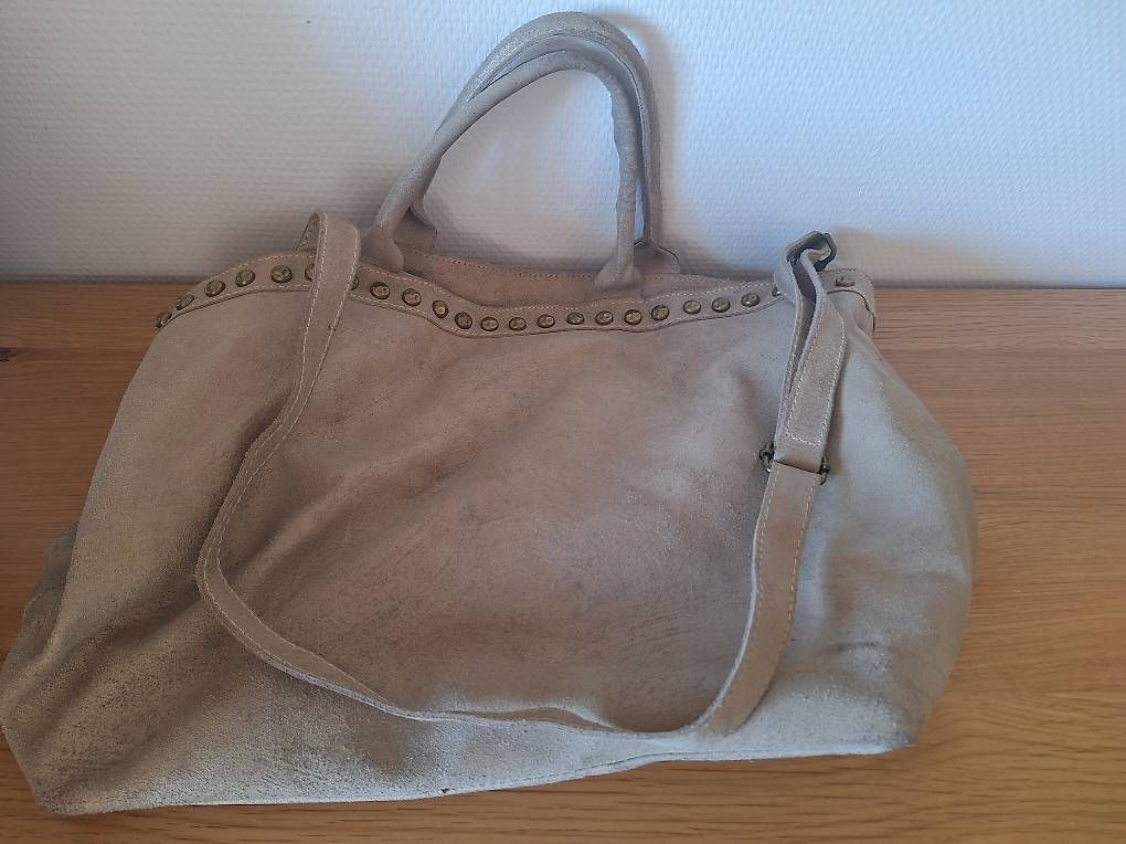 Taschen für Damen: Ledertasche hell – Gebraucht aus Widnau von Wixer2