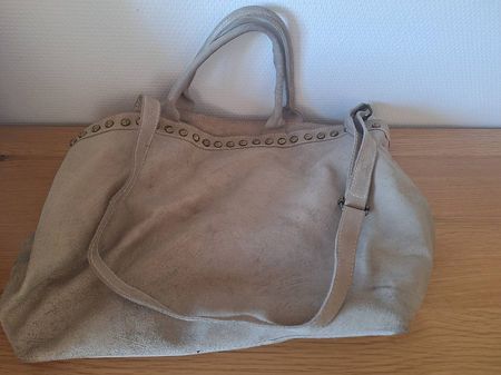 Ledertasche hell