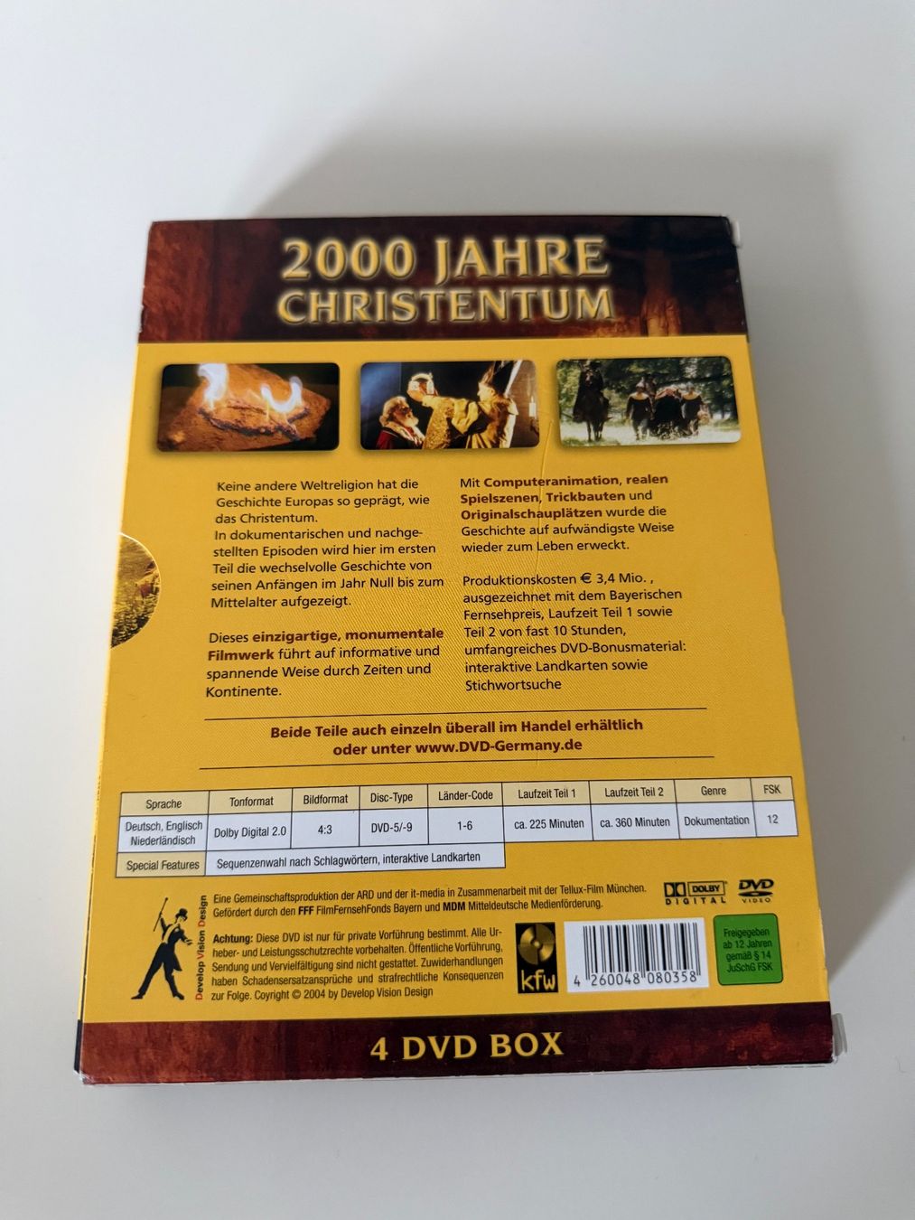 Tutti i DVDs: 2000 Jahre Christentum - DVD Box – Nuovo (secondo la descrizione) da Altstätten SG venduto da sheamus 1