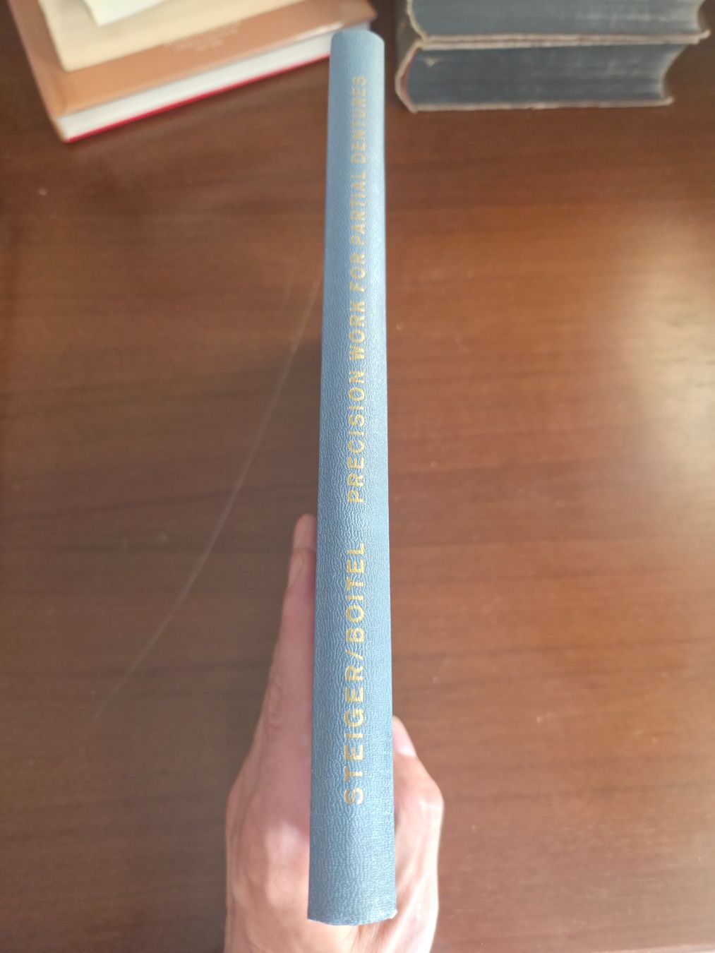 Libri: Steiger/Boitel – Partial Dentures 1959 – Widmung – Usato da Aldesago venduto da lusuardi 2