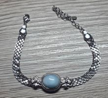 ✨ Larimar Armband aus Edelstahl ✨🌊G