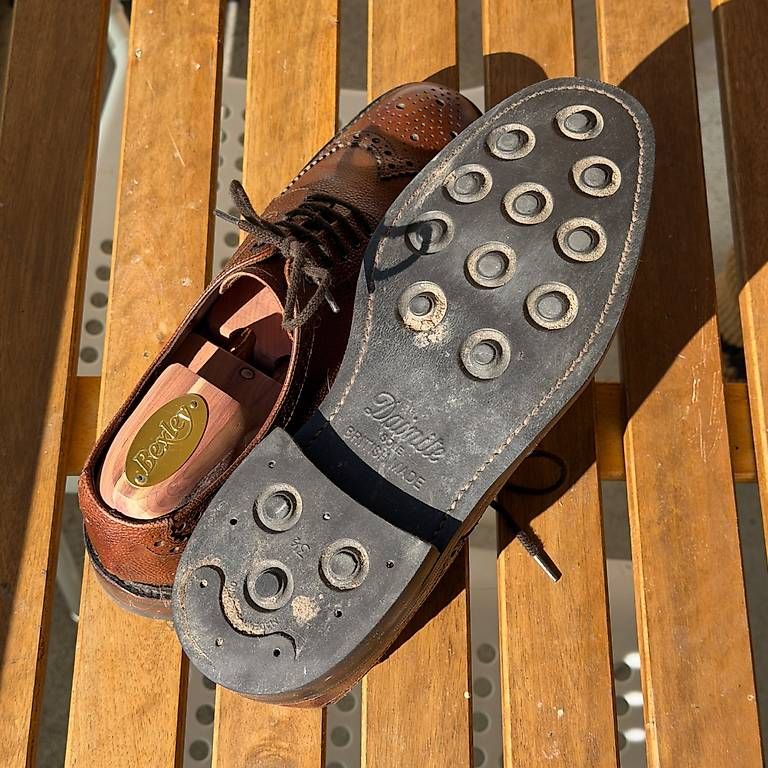 Loake Scarpe da uomo: Loake 1880 Badminton Derby Brogue – Usato da Yvonand venduto da val_hdx2 2