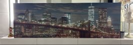 Grosses Wandbild New York Brooklyn Bridge - in gutem Zustand