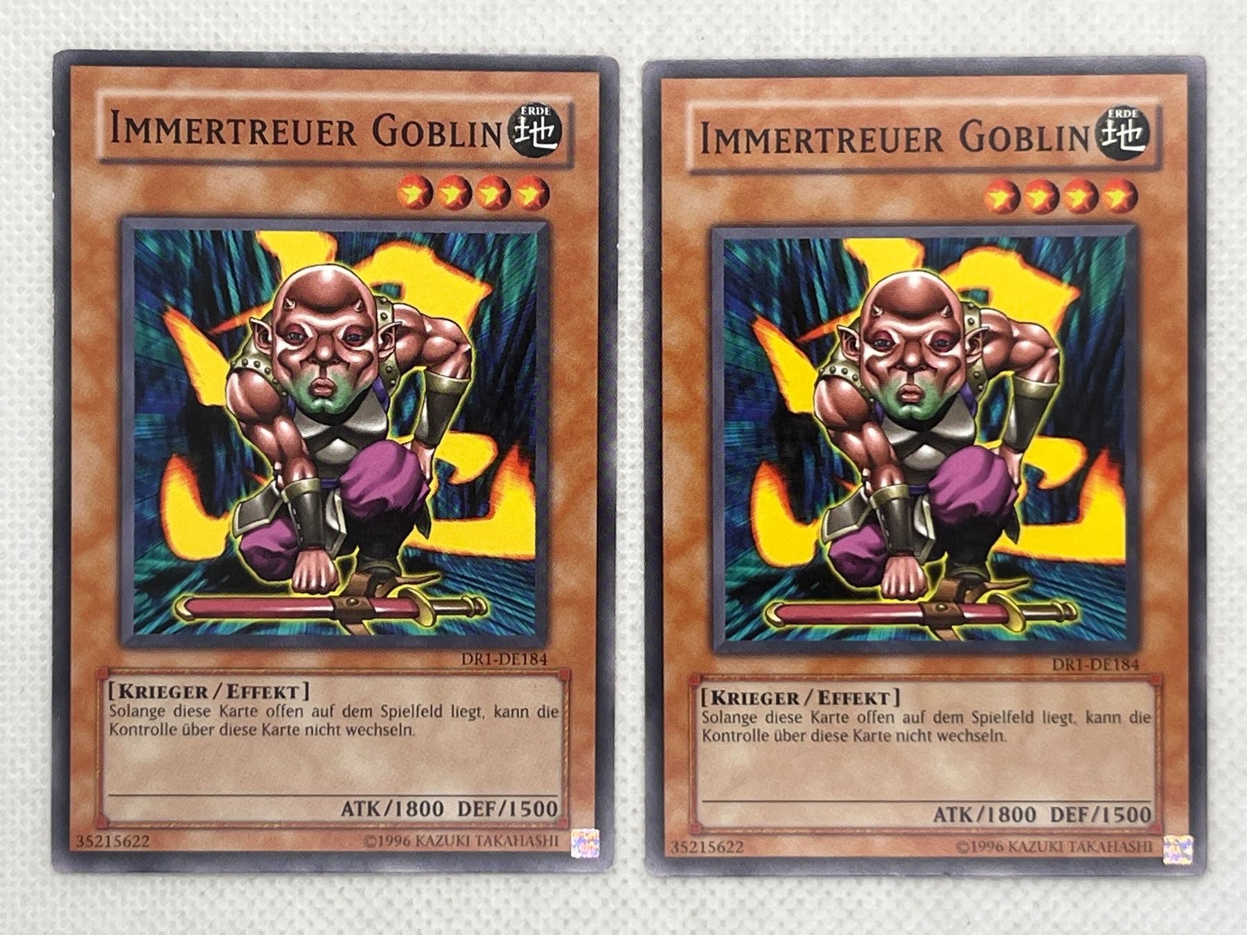 Yugioh Carte collezionabili: 2x Immertreuer Goblin – Usato da Hinterkappelen venduto da Kim1992