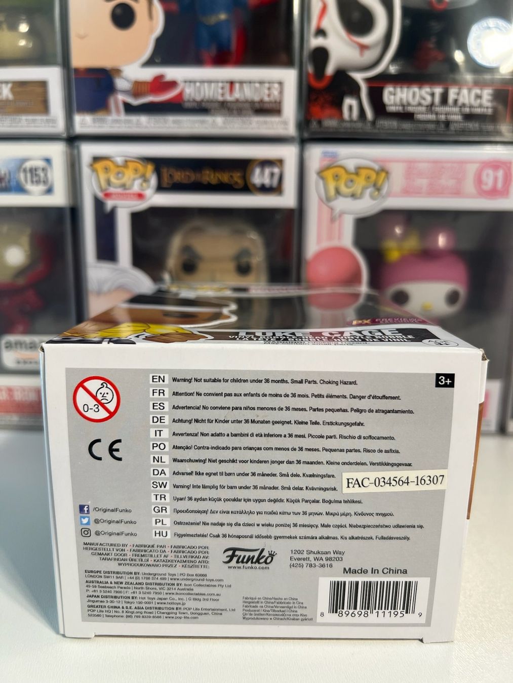 Funko Statuette: Funko POP! Marvel Luke Cage Classic Ed. Limitée PX Previews – Nuovo e nell'imballaggio originale da Le Mouret venduto da perfectbijou 5