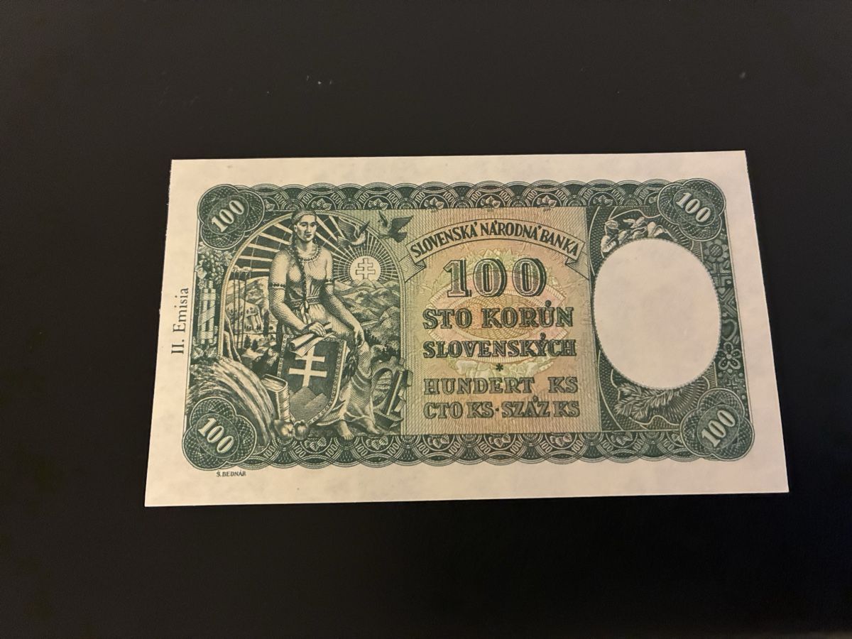Banconote: 100 korun 1940 bankfrisch  – Nuovo (secondo la descrizione) da Dällikon venduto da Woldbanknoten 2