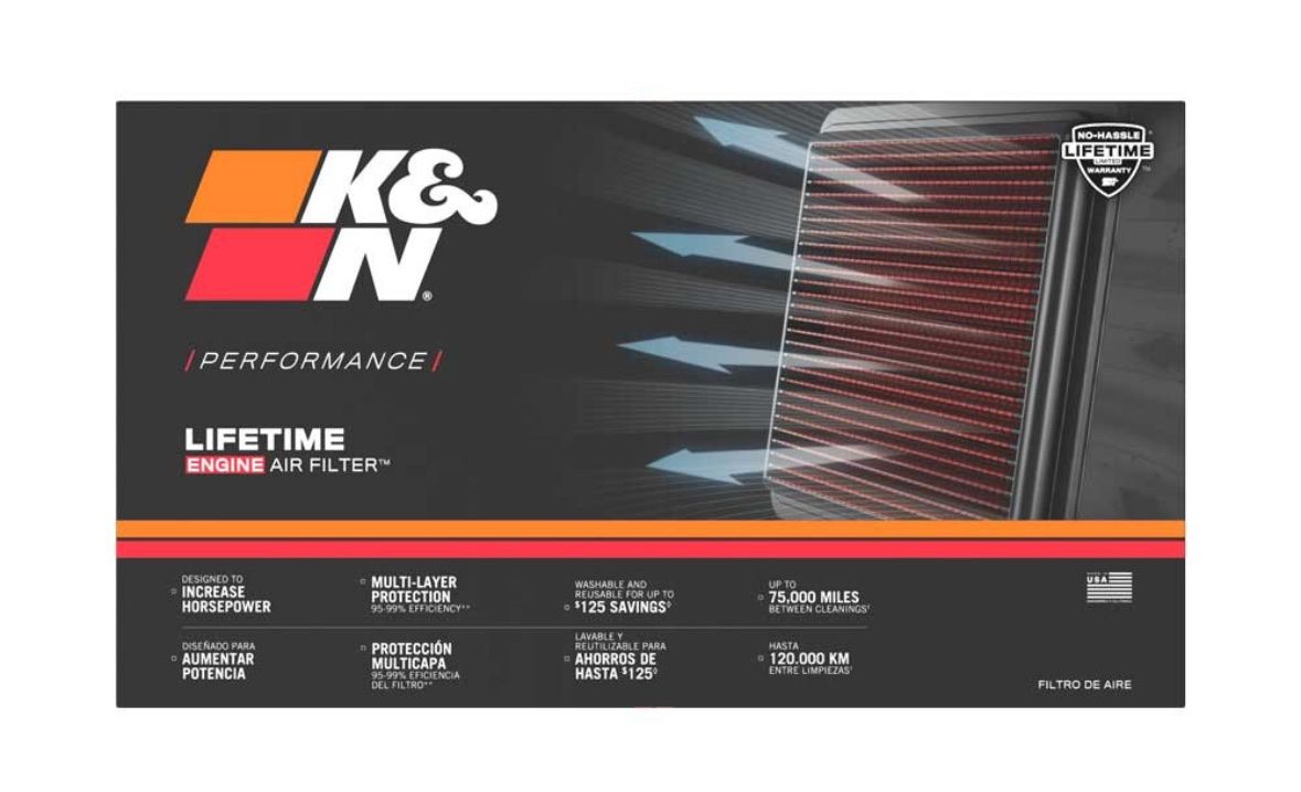 Ventilazione: K&N Filters Luftfilter – Nuovo e nell'imballaggio originale da Root venduto da ivang04 4