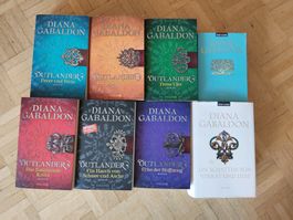 Die ersten 8 Bücher der Outlander-Saga von Diana Gabaldon