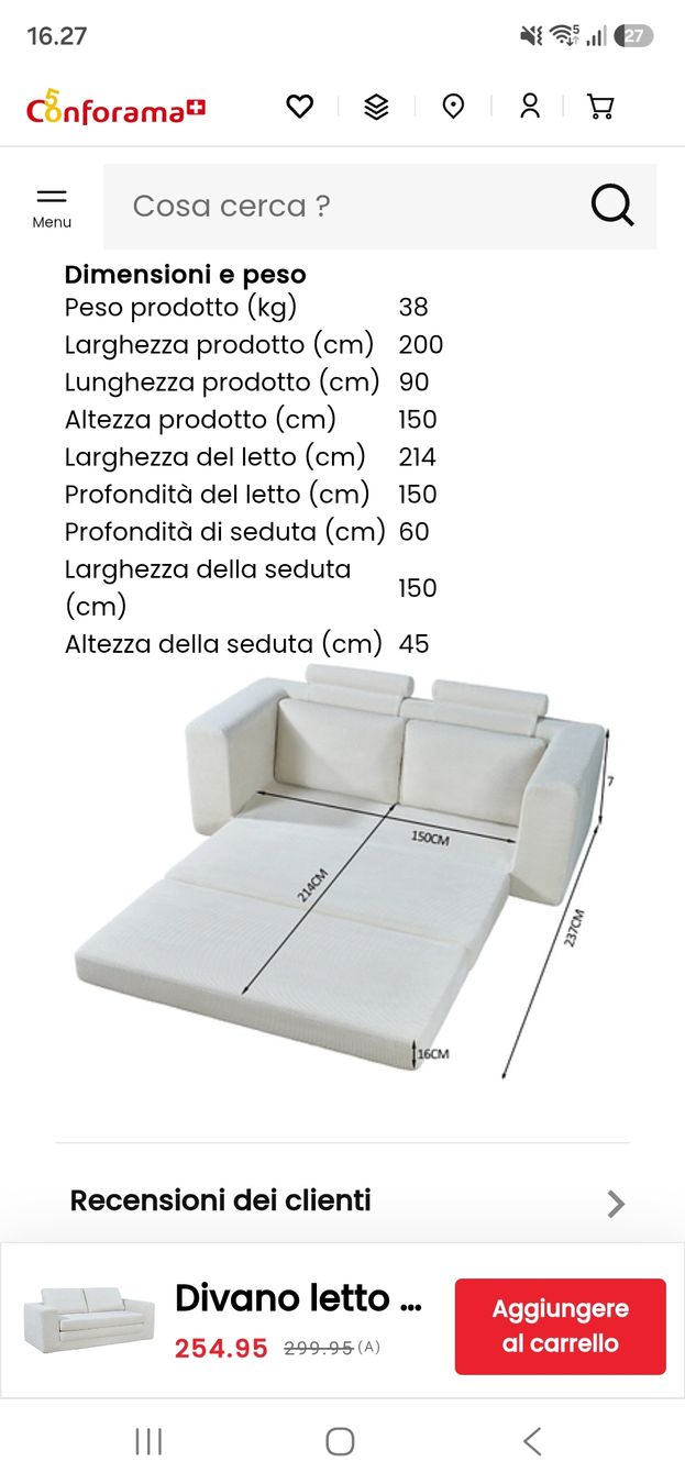 Sofas: GRATIS Gemütliches Schlafsofa  – Neuf (Voir description) à Chur par rmo_wxz2 1