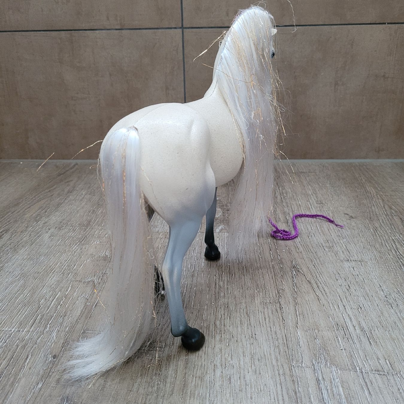 Giocattoli: Barbie Pferd Bylana Repaint/Unikat – Usato da Niederbuchsiten venduto da klengyel 2