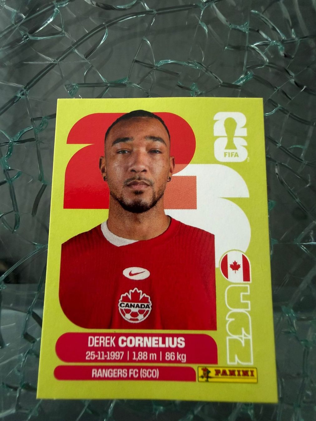 Panini Carte collezionabili: WM 2026 - Panini - Derek Cornelius - CAN 7 – Usato da Pfäffikon ZH venduto da Marcodesi76