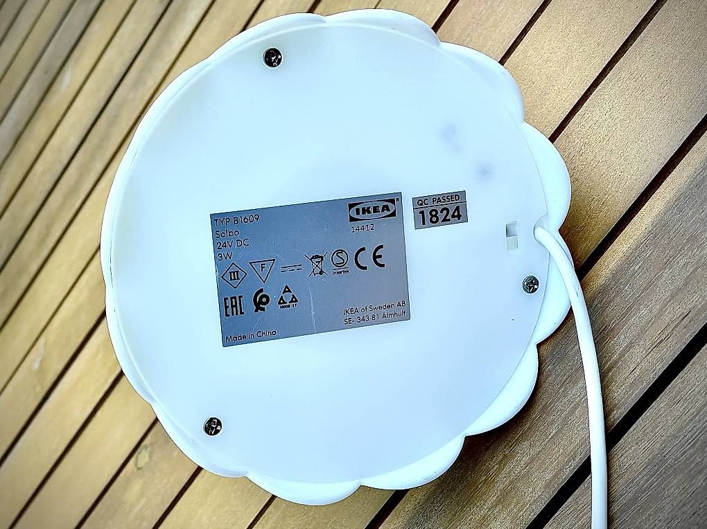 Ikea Lampes: Tischleuchte LED Eule, weiß - 23 cm – D'occasion à Frauenfeld par michelle83 2