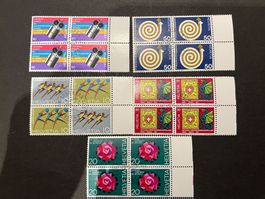CH  1971 Viererblock  Serie FDC  Luxus  (4457)