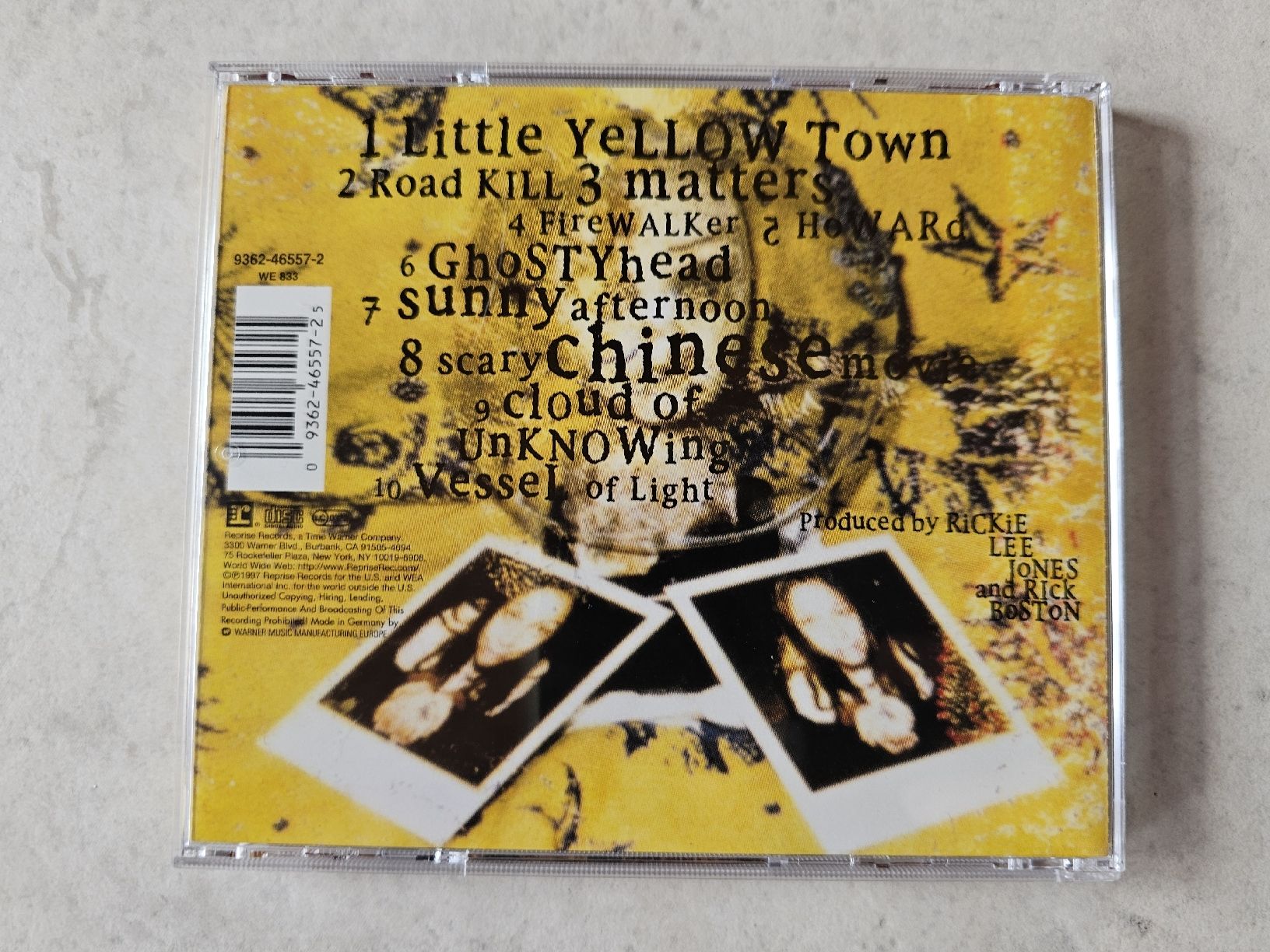 CD: Rickie Lee Jones  -  Ghostyhead – Usato da Schneisingen venduto da backstore24 1