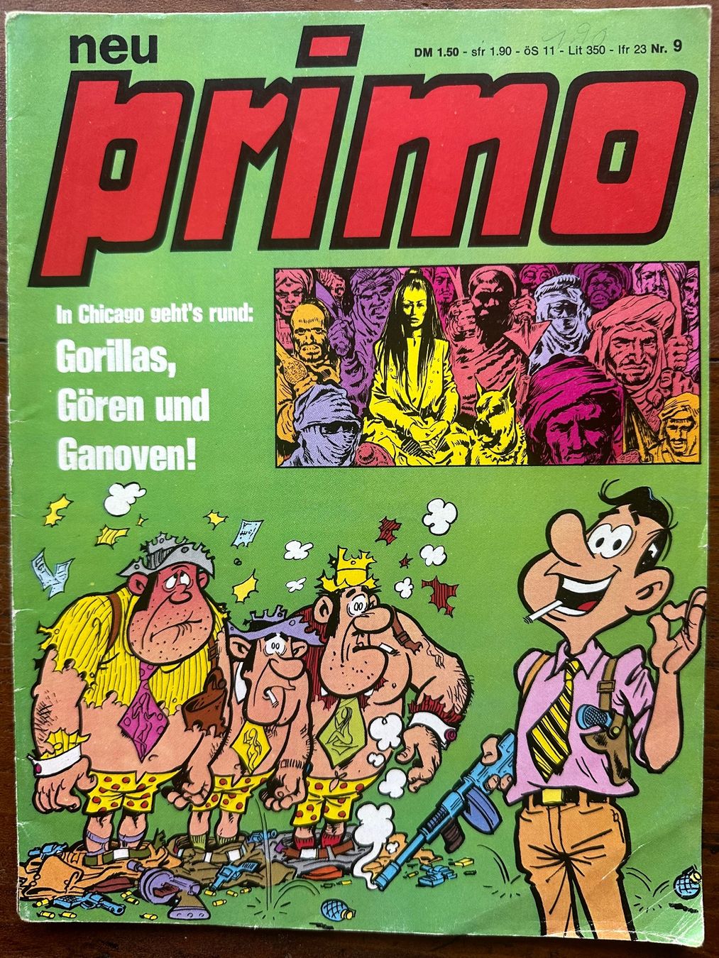 BD: Primo Nr. 9  DM 1.50, hunderte Comics ab 1.- – D'occasion à Seltisberg par quadartswiss