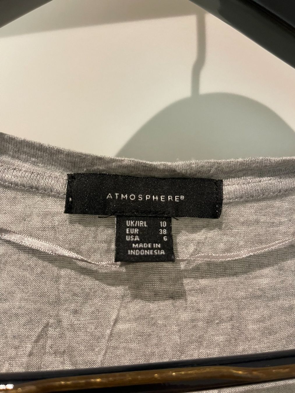 T-shirt: Shirt, Grau, Gr. 38 – Usato da Rheineck venduto da FGeissler 1