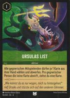 TCG Disney LORCANA URSULAS RÜCKKEHR 96 Ursulas List