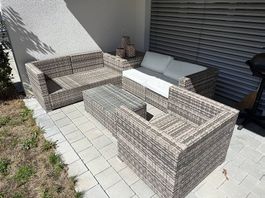 Rattan-Lounge Malibu (7-Teilig)