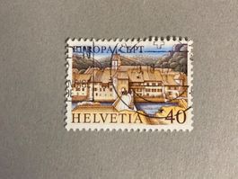 Timbre suisse Europa 1978 oblitéré 40c.