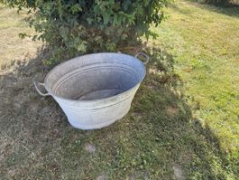 Zuber Zinkwanne dicht 56 L