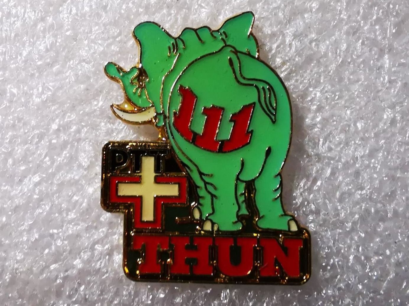 Placchette & Badge: Ansteckpin 27: PTT 111 Thun – Usato da Oppligen venduto da Pin-Fall-Shop