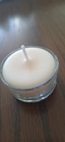 10 Stk. Teelicht im Glas mit Rapswachs / selbstgemacht