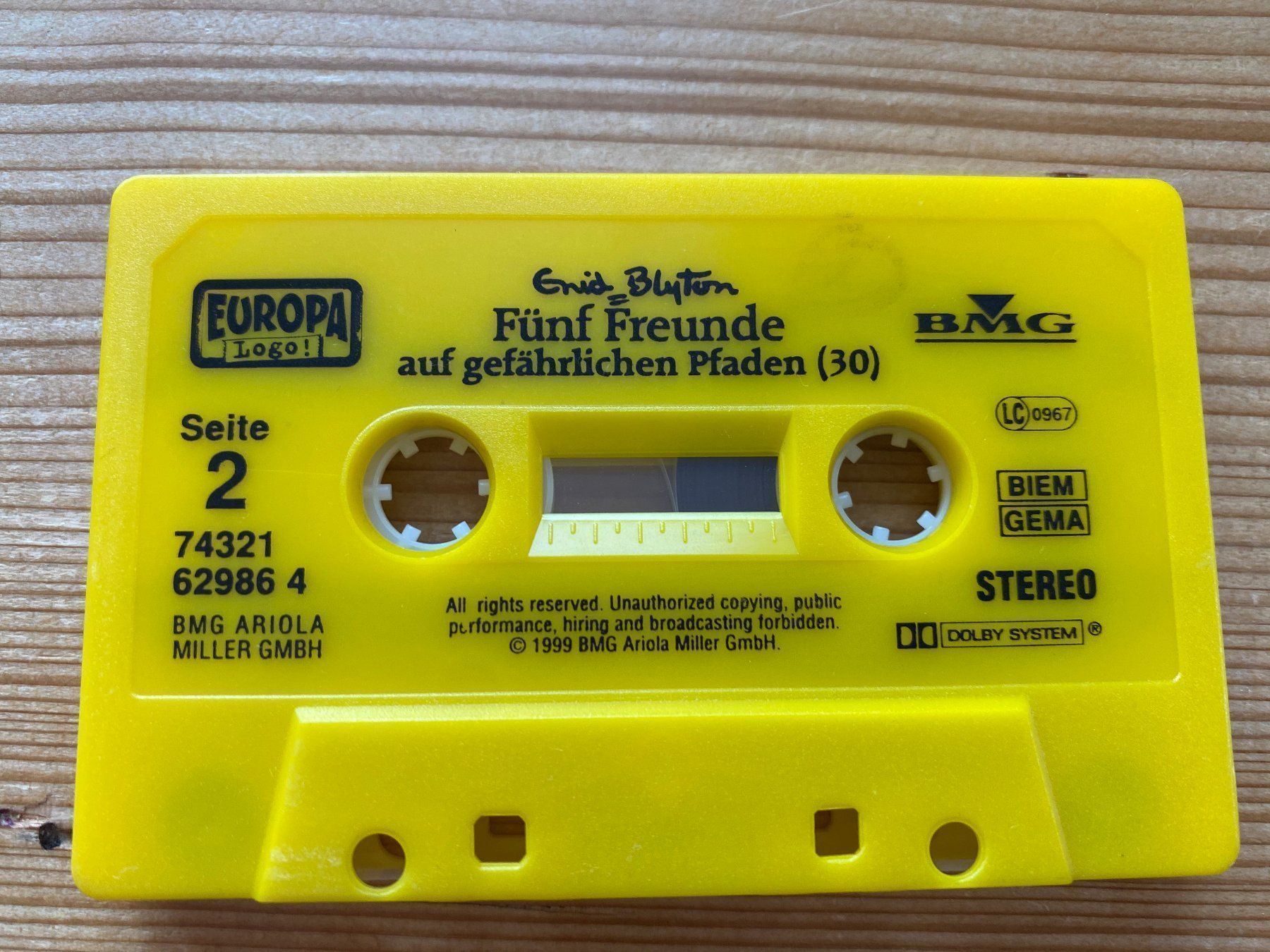 Kompaktkassetten: Kassette – Funf Freunde (30) – Gebraucht aus St.Gallen von kingsamas 6