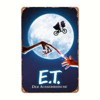 E.T. - Blechschild
