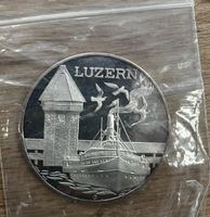 Gedenkmünze Zeppelin 1910 Luzern 