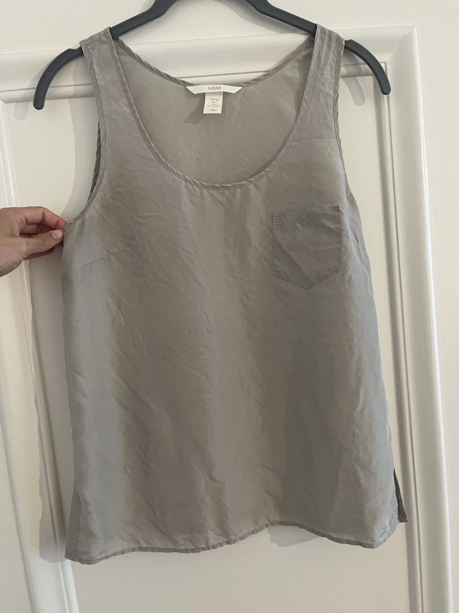 H&M Top: H&M Top aus reiner Seide, Gr. 34 – Usato da Zürich venduto da vintage_for_you