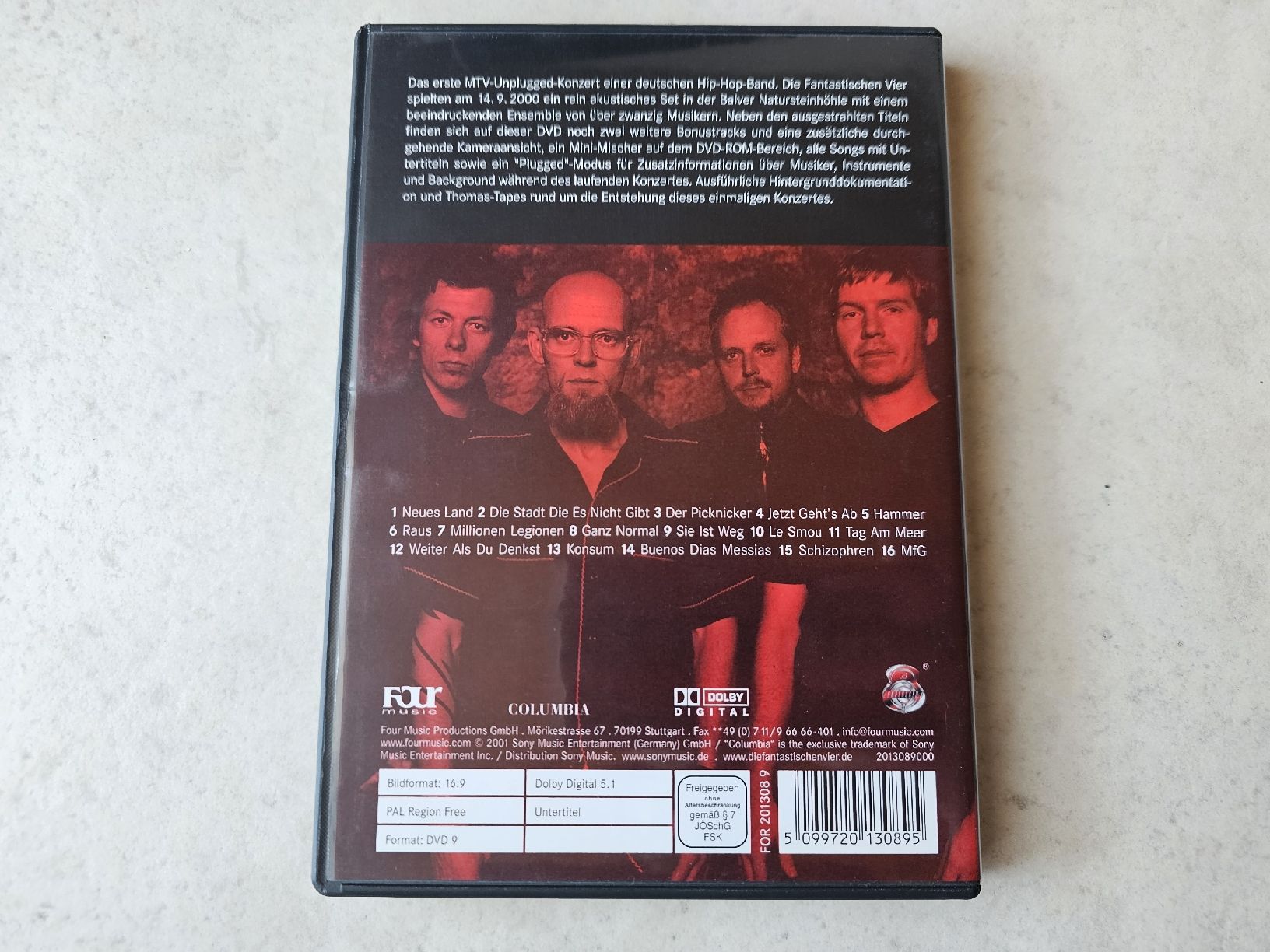 Tutti i DVDs: Die fantastischen Vier  -  Unplgged – Usato da Schneisingen venduto da backstore24 1