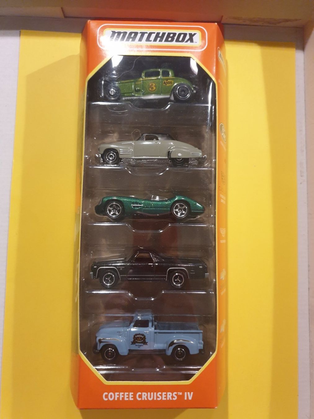 Matchbox Modellini d'auto: 5er Set Matchbox COFFEE CRUISERS IV – Nuovo e nell'imballaggio originale da Oftringen venduto da Rotor