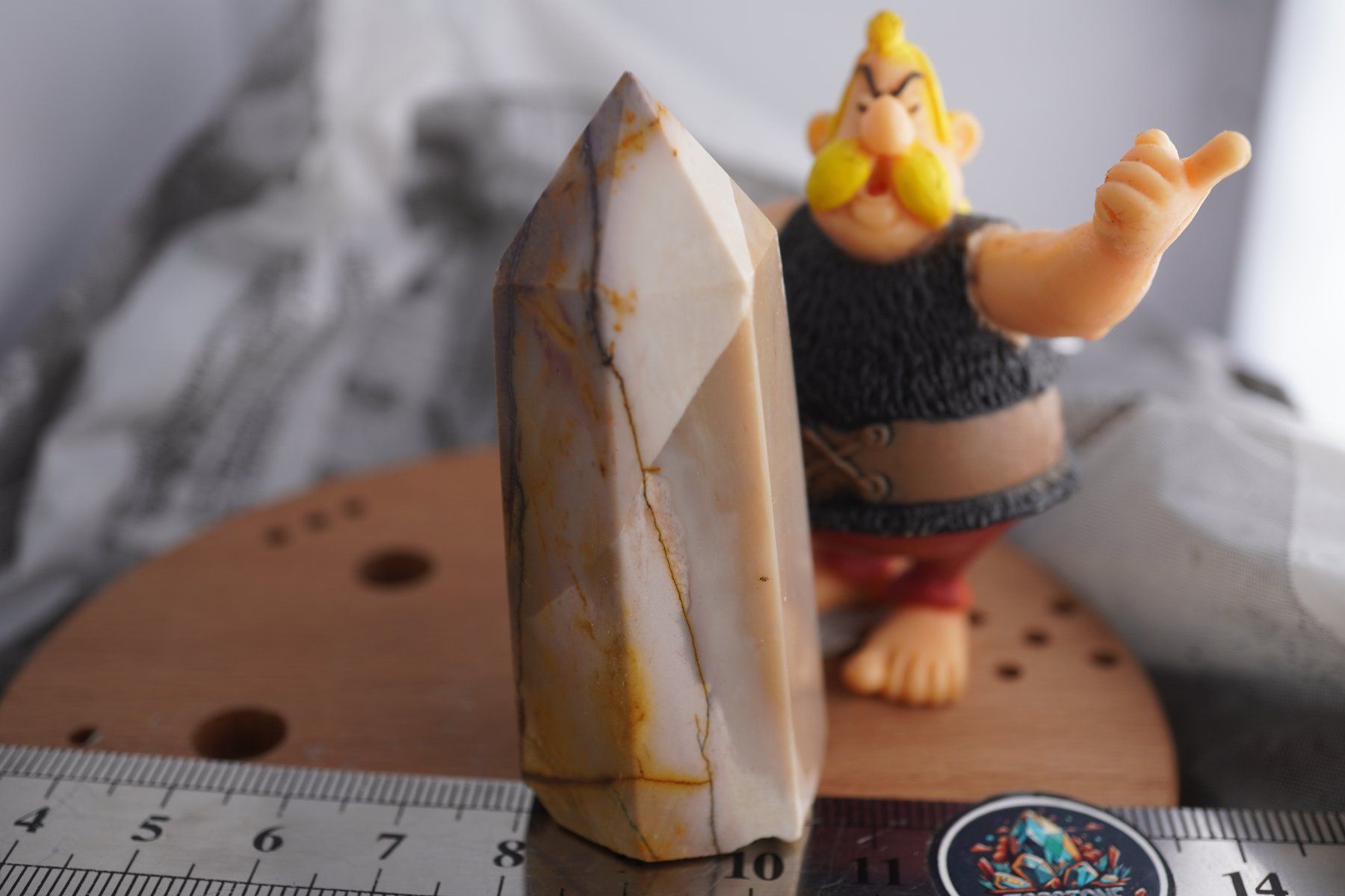 Minéraux & Lithothérapie: Mookait     Spitze        Spitze 60mm x 23mm – Neuf avec emballage d'origine à Eschenbach SG par topstone 8