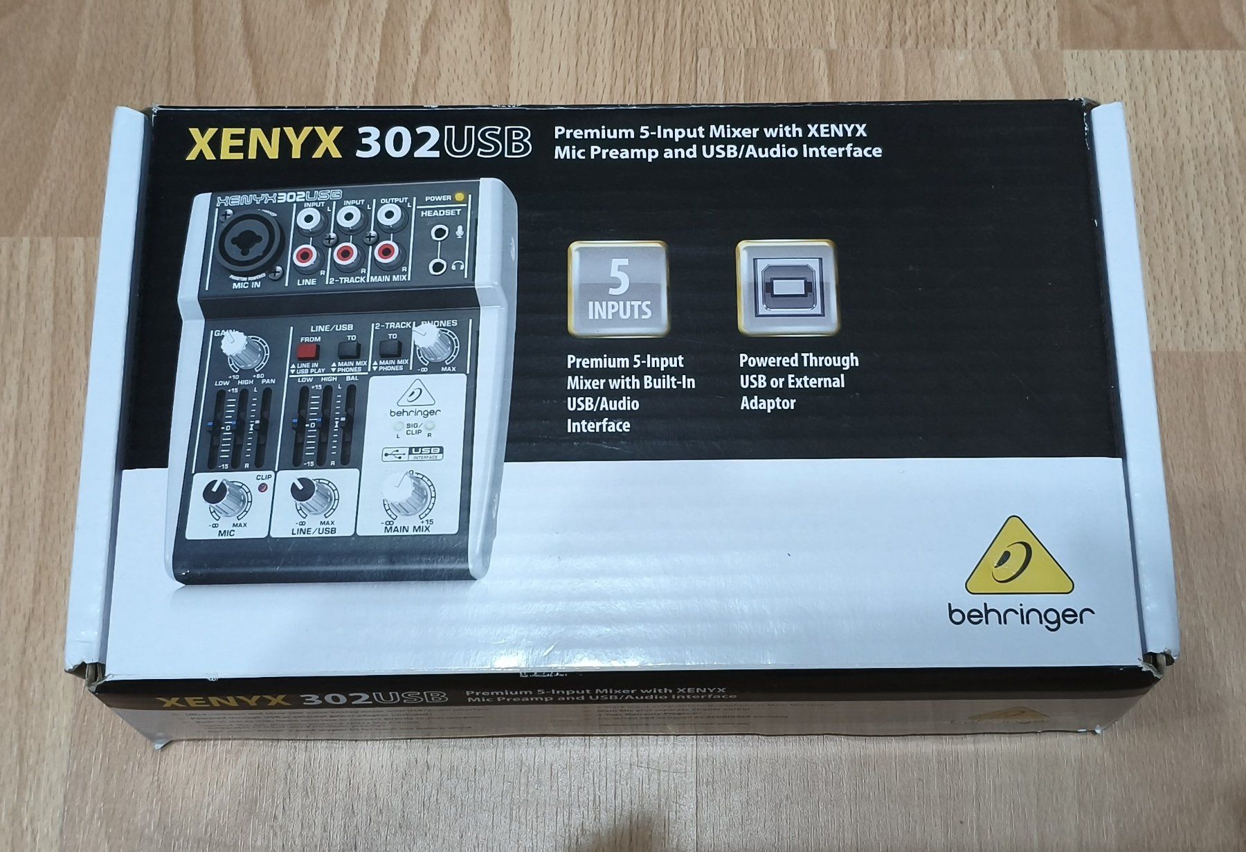 Behringer Console di mixaggio: Behringer Xenyx 302USB mixer – Usato da Cheyres venduto da Alex60 2