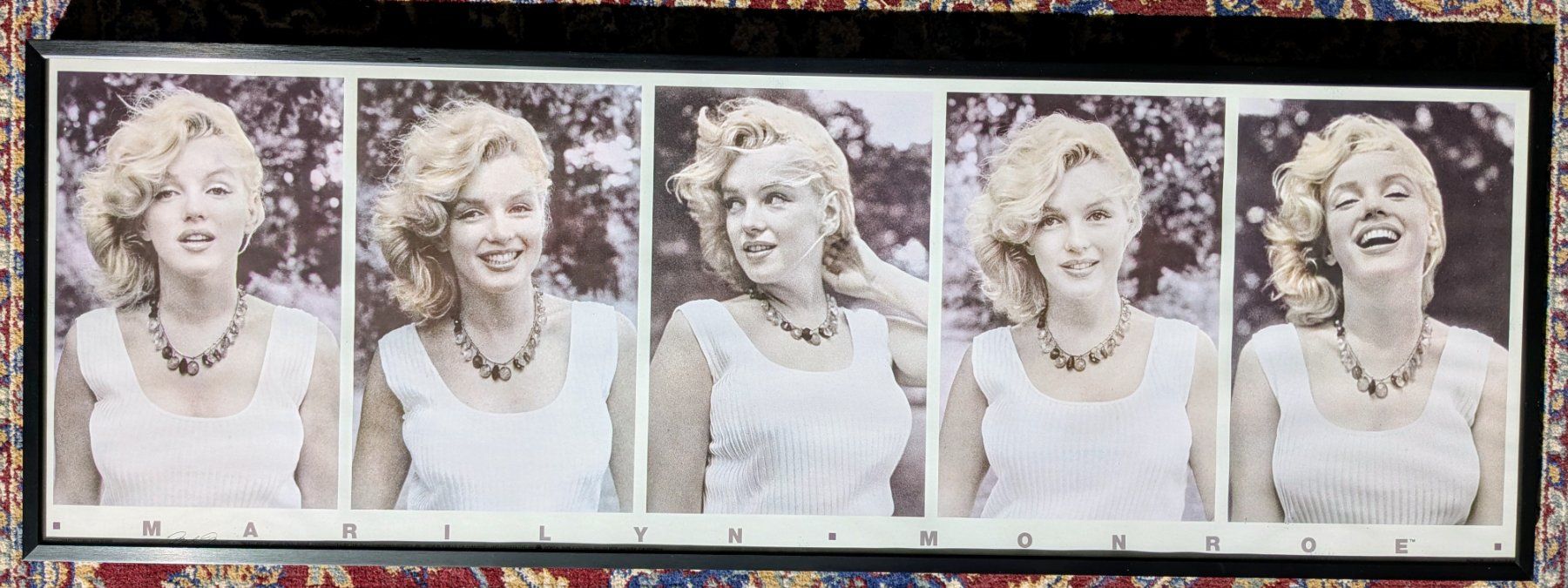 Poster & Bilder: Marilyn Monroe Bilderserie Plakat – Gebraucht aus Zürich von hanso-foundation