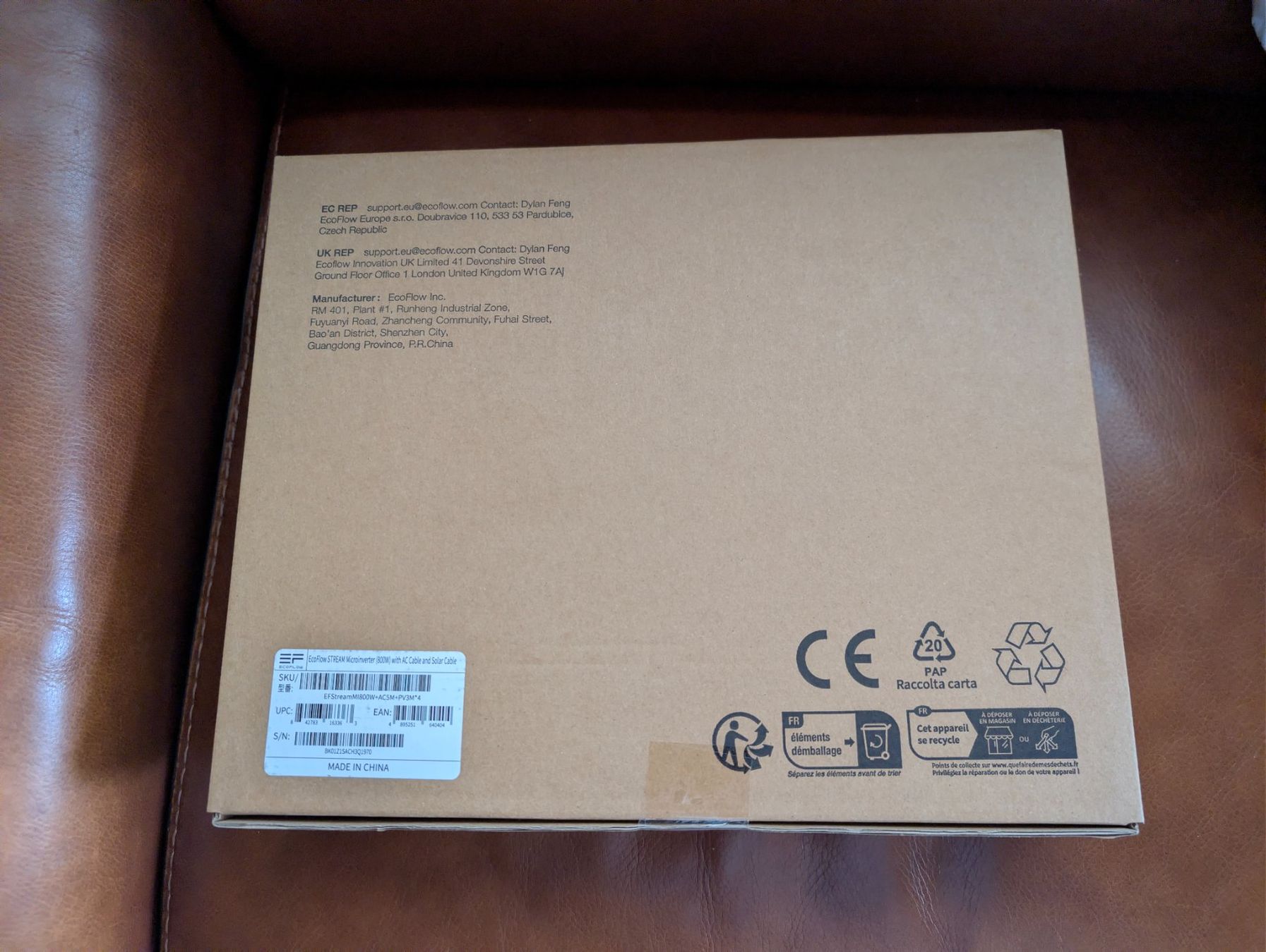 Wechselrichter: EcoFlow STREAM Microinverter (EU version - 800W) – Neu und originalverpackt aus Seltisberg von lagoo 1