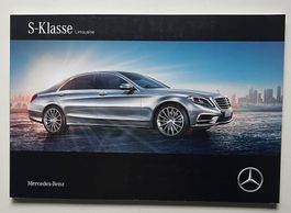 Mercedes-Benz S-Klasse Limousine Prospekt-Heft (ca. 2015)
