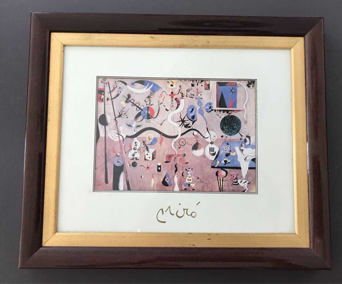 Grafica & Litografie: Tableau Miro repro - Cadre inclus – Usato da Penthaz venduto da Petrus45
