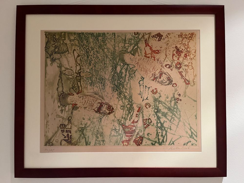 Kaiko Moti, original Litho 1
