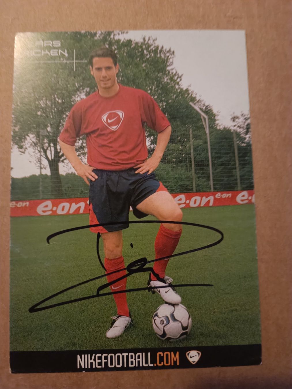 Autografi: Lars Ricken -  BVB - Borussia Dortmund - Handsigniert – Usato da Menziken venduto da Artographs