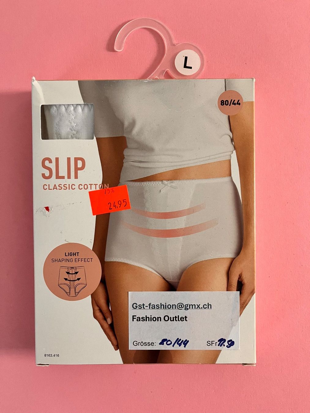 Migros Altra biancheria intima: Slip Shaping Effect light, Grösse L, Farbe Weiss – Nuovo e nell'imballaggio originale da Rudolfstetten venduto da gst_g7xl