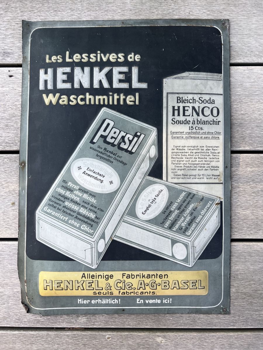 Insegne: Blechschild – Usato da Kiesen venduto da berner9 1