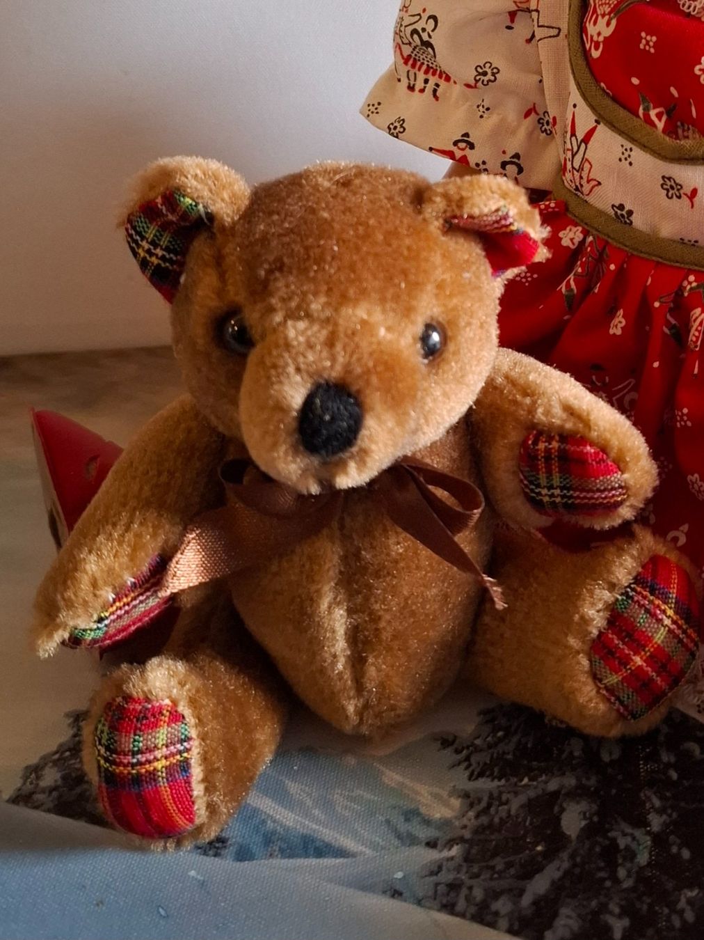 Bambole: SCHILDKRÖTPUPPE BÄRBEL MIT TEDDYBÄRCHEN – Nuovo (secondo la descrizione) da Gretzenbach venduto da schibaya 5