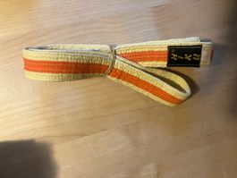 Karategürtel Judogürtel Aikidogürtel orange gelb